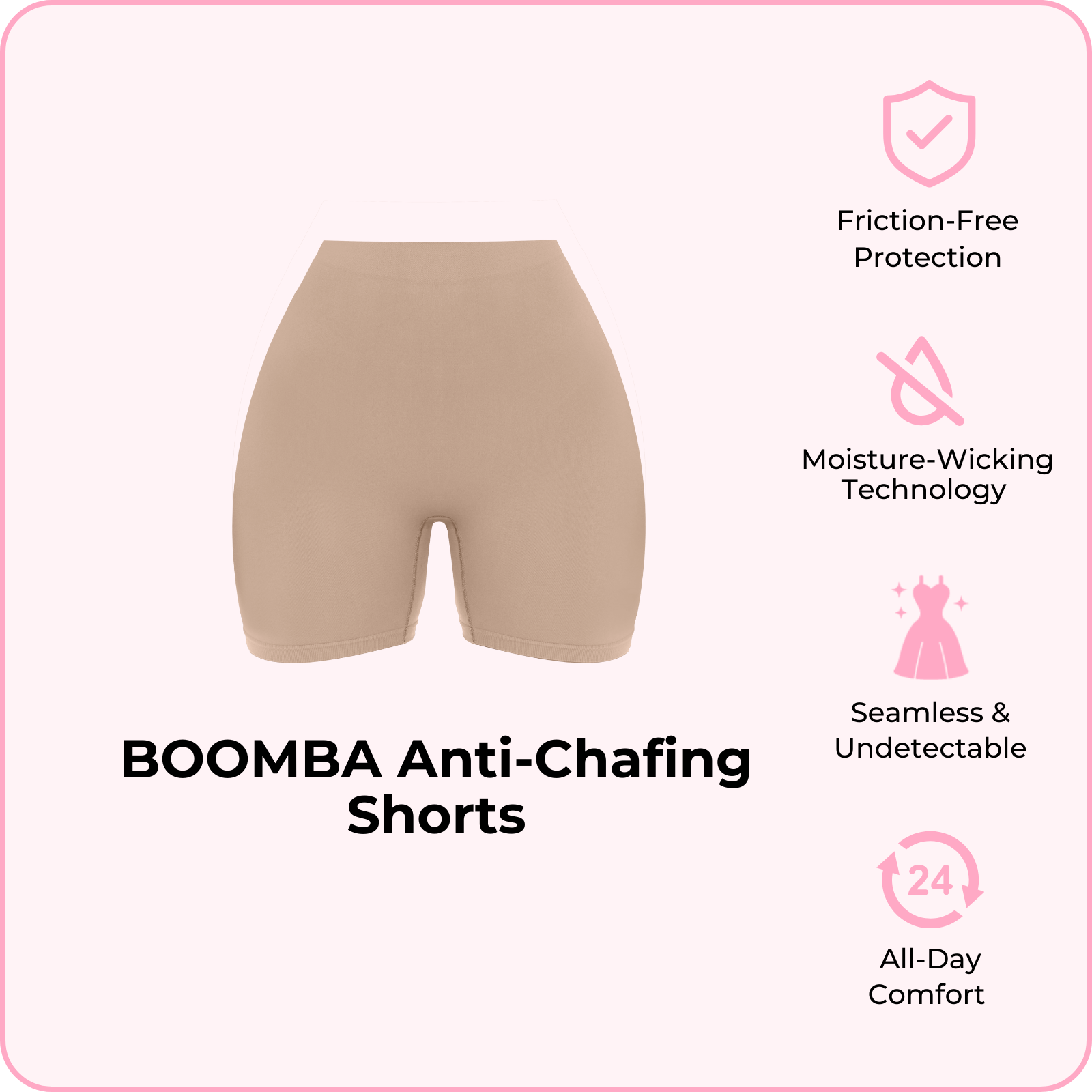 Ultra Breathable Anti-Chafing Shorts (Pre-order now, ships Feb 24)