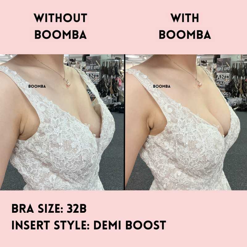 BOOMBA Demi Boost Inserts at Sash + Bustle Bridal Boutique