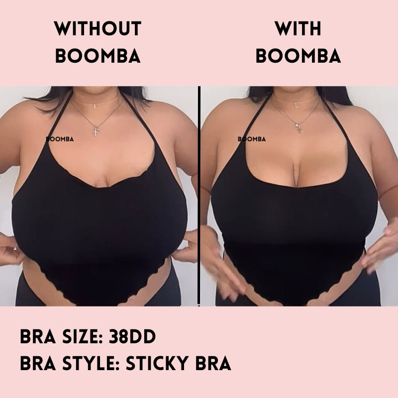 Adhesive bra for large breasts sales
