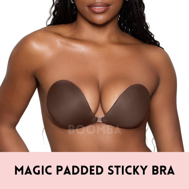 Stick on push up bra discount